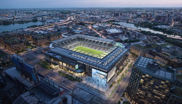 This is what NYCFC’s new stadium is supposed to look like from the outside.<br />Image: NYCFC