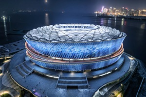 China: Baracuda Bay Stadium completed